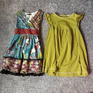Matilda Jane Lot of 2 Summer Dresses Bundle Girls Size 4